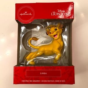 Hallmark Disney Lion King Simba Ornament.